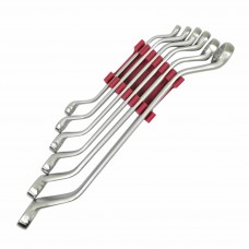 Black Hand Offset Wrench 6pcs/ Set - 10-26 mm
